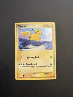 Pokemon TCG - Pikachu - 12/17 - POP Series 5 (2007) - Error Card - Image 1