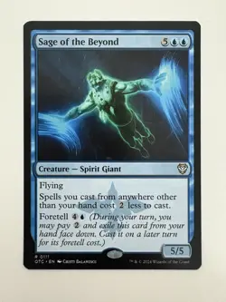 Sage of the Beyond MTG Magic the Gathering Card NM Near Mint OTC - Image 1