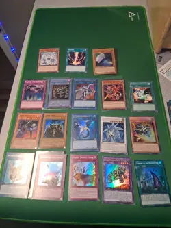 Yu-Gi-Oh! TCG Card Lot Of 18 Rares Holos Vintage And Or 1st Edition Cards - Image 1