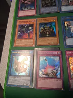 Yu-Gi-Oh! TCG Card Lot Of 18 Rares Holos Vintage And Or 1st Edition Cards - Image 2