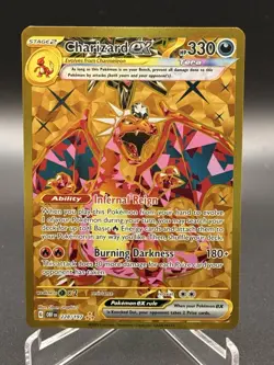 Pokemon TCG Charizard EX Obsidian Flames Card 228/197 Mint Condition - Image 1