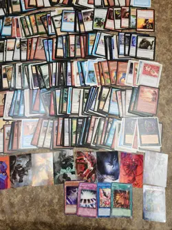 MTG Magic the Gathering Art Cards & Bulk Lot 2.3+ lbs Vintage Black White Border - Image 2