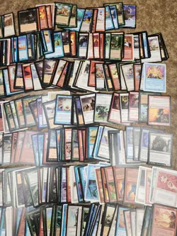 MTG Magic the Gathering Art Cards & Bulk Lot 2.3+ lbs Vintage Black White Border - Image 3