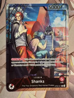 Shanks (2025 PSA Magazine Promo) L One Piece Promotion Cards OP09-001 NM - Image 1