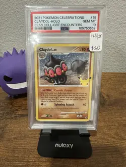 Pokemon TCG Claydol Holo Rare Card Classic Collection 15/106 - Image 1