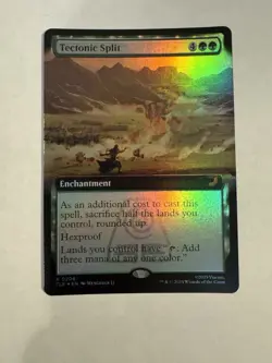 Tectonic Split (Extended Art) Avatar: The Last Airbender: Eternal-Legal Foil - Image 1