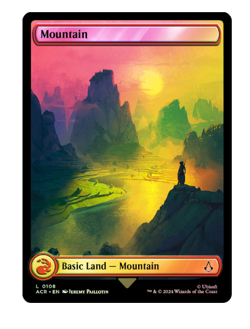 Mountain (0108) - Foil Assassin's Creed MTG - Image 1