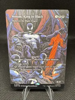 Venom, King In Black | 0022 | MTG | Marvel’s Spider-Man | Borderless | Regular - Image 1