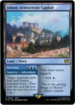 Jidoor, Aristocratic Capital - 0284 - Final Fantasy - MTG - NM/M - Image 1