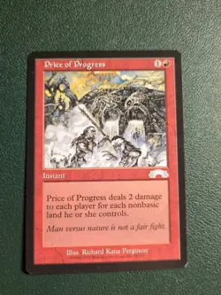 MtG Price of Progress Exodus NM - Image 1