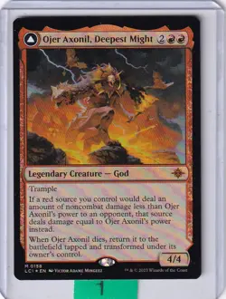 Ojer Axonil Deepest Might Temple of Power FOIL* The Lost Caverns of Ixalan MTG - Image 1