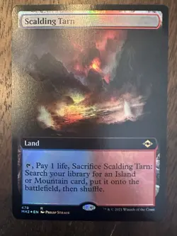 Scalding Tarn : MTG *FOIL Extended Art* Modern Horizons 2 #478 / NM - Image 1