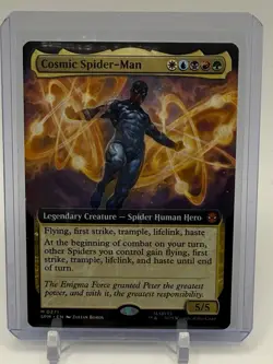 Magic MTG Marvel's Spider-Man Cosmic Regular M0271 Extended Art - Image 1