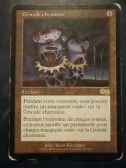 mtg magic Smokestack urza's saga FRENCH vf fr Grande cheminee epopee d'urza - Image 1