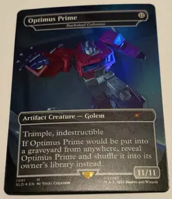 🌟 Optimus Prime - Darksteel Colossus Secret Lair Drop FOIL MTG 🌟 - Image 1