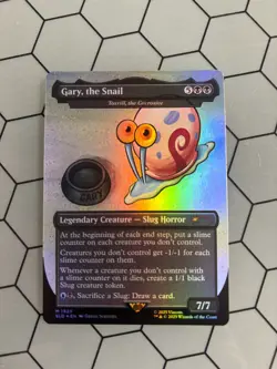 MTG | SpongeBob SL | Gary, the Snail (1929) | 🌈🌟Rainbow Foil 🌟🌈 - Image 1