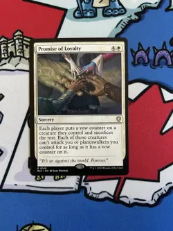 Promise of Loyalty x1 Mtg Bloomburrow Commander - Image 1