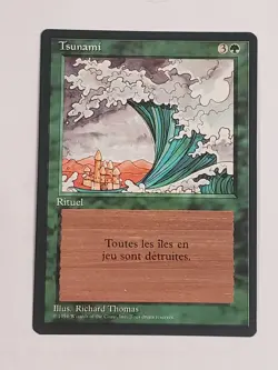 MTG Tsunami (French Revised (BB)/Green/U) - BGM - Image 1