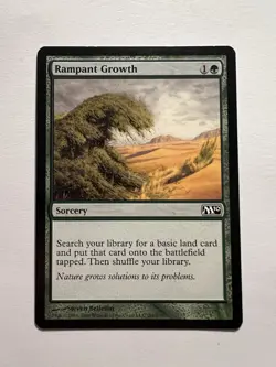 Rampant Growth - MTG Core Set 2010 - NM - Image 1