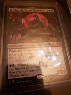 MTG DOMINARIA REMASTERED YAWGMOTH, THRAN PHYSCIAN RARE - Image 1