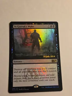 In Garruk's Wake X1 FOIL Launch Party & Release Event Promo M15 MTG - Image 1