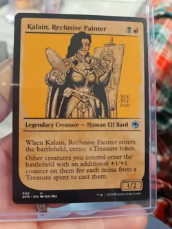 MTG D&D AFR SHOWCASE Kalain Reclusive Painter #342 PACK FRESH Free Shipping - Image 2