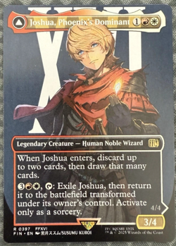 MTG Joshua, Phoenix’s Dominant #0397 Borderless Rare FINAL FANTASY (FIN) - Image 1