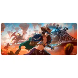 Ultra PRO: Playmat - Outlaws of Thunder Junction (Train Heist) (6ft Table) - Image 1