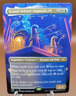 BORDERLESS Grand Arbiter Augustin IV x1 MTG Double Masters Magic Near Mint NM - Image 1