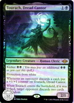 MTG Tourach, Dread Cantor (102) | LP Foil | Modern Horizons 2 {MH2} - Image 1