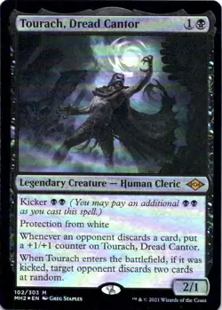 MTG Tourach, Dread Cantor (102) | LP Foil | Modern Horizons 2 {MH2} - Image 2