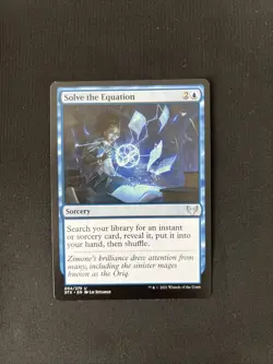 Solve the Equation x1 1x Strixhaven NM MTG - Image 1