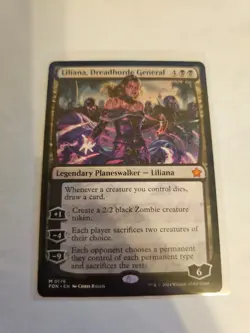 Liliana, Dreadhorde General MTG Foundations LP - Image 1