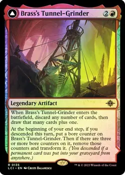 Brass's Tunnel-Grinder Foil The Lost Caverns of Ixalan NM MTG - Image 1