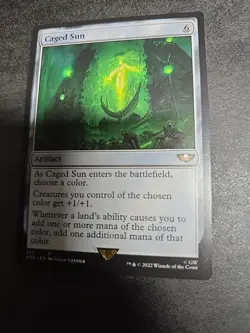 MTG Caged Sun Warhammer 40,000 231 Regular Rare, Pack Fresh! - Image 1