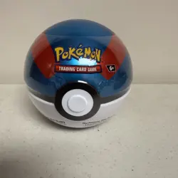 Pokemon TCG PokeBall Tin Pack Luxury Ball New Sealed - Image 1