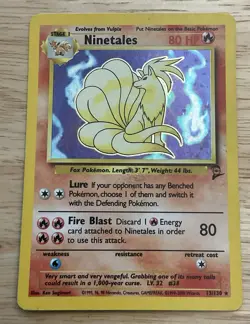Lot of 3 Vintage Halo Pokemon Nidoking 11/Ninetales 13/ Poliwrath 15/130🔥🔥S339 - Image 4