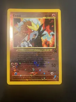 Pokemon TCG Entei Wizards Black Star Promos 34 Holo Promo Promo - Image 1