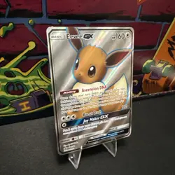 Pokemon Eevee GX Full Art TCG Sun & Moon Promo SM242 - Image 2