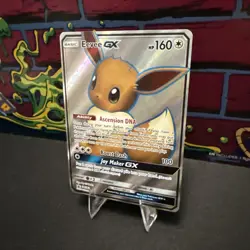 Pokemon Eevee GX Full Art TCG Sun & Moon Promo SM242 - Image 3