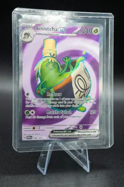 2024 Pokemon SINISTCHA EX #189/167 Twilight Masquerade Ultra Rare Holo NM - Image 5