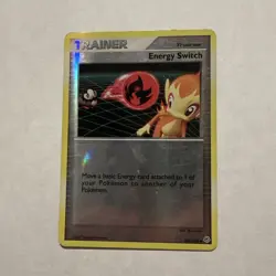 Energy Switch 107/130 REVERSE HOLO Pokemon Diamond & Pearl Base Set 2007 - Image 1