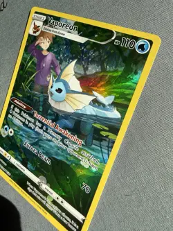 Pokemon Vaporeon TCG TG02/TG30 Brilliant Stars Trainer Gallery Ultra Rare Holo - Image 3