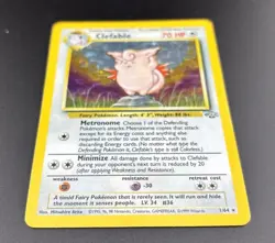 Pokemon TCG - Jungle Set WOTC - Clefable 1/64 Holo Rare - Image 4