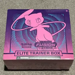 Pokemon Sword & Shield Fusion Strike ETB Elite Trainer Box Sealed - Image 1