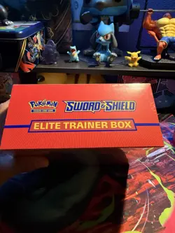Pokemon Zacian Sword and Shield ETB Elite Trainer Box Factory Sealed - Image 4