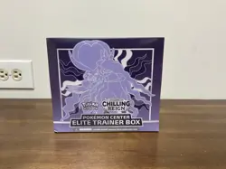 Pokemon Sword & Shield Chilling Reign Shadow Rider Pokemon Center ETB Sealed - Image 1