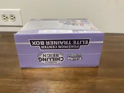 Pokemon Sword & Shield Chilling Reign Shadow Rider Pokemon Center ETB Sealed - Image 5