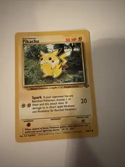 Pokemon Rare Pikachu Jungle 60/64 Near Mint Condition - Image 1