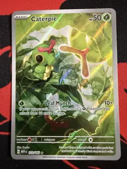 Pokemon TCG - Caterpie - SV: Scarlet & Violet 151 - 172/165 - Illustration Rare - Image 1